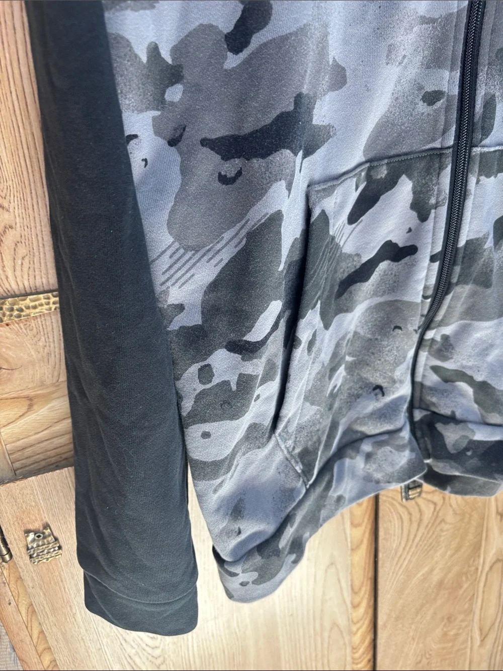 Nike Dri-FIT Full-Zip Black Hoodie Mens Size Medium